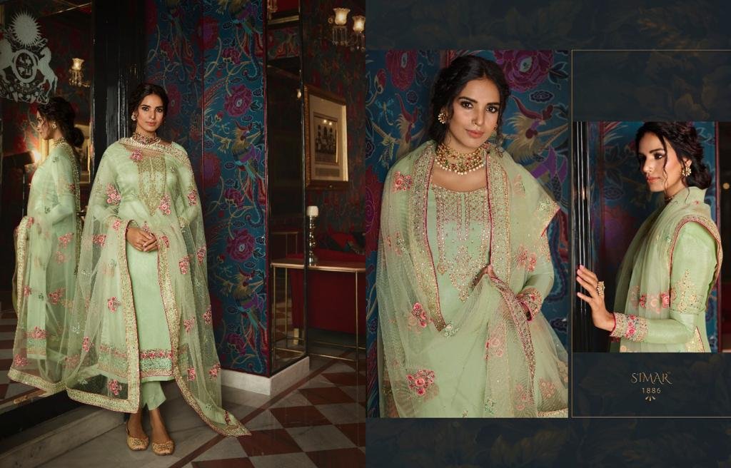 Glossy Simar Motif 1881-1888 Series 6