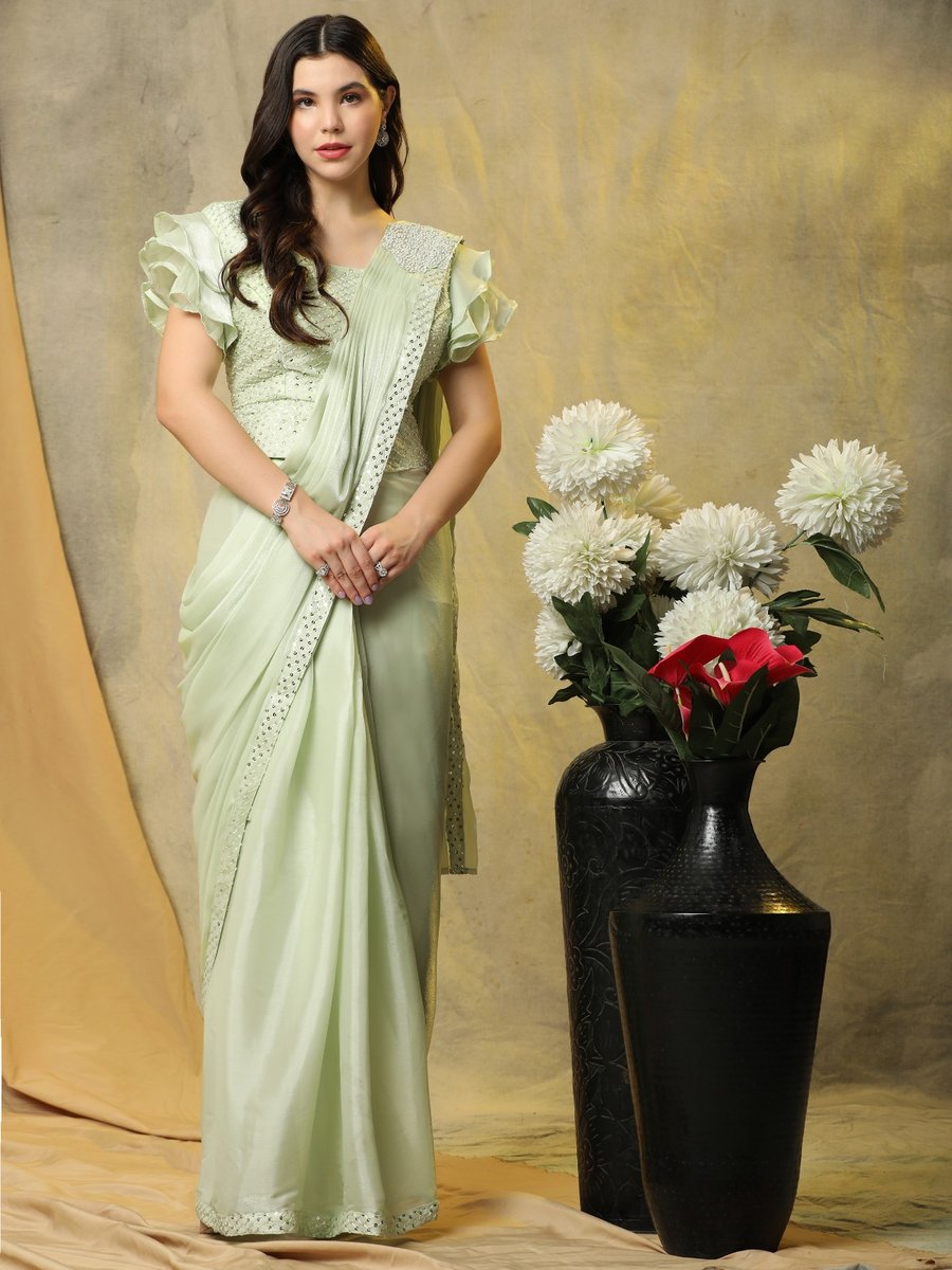 Aamoha Trendz Ready To Wear Designer Saree 265 Colors 3