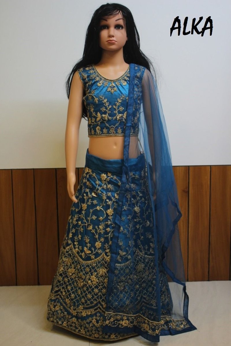 Alka Kidswear Lehenga Vol-20 187-190 Series 6