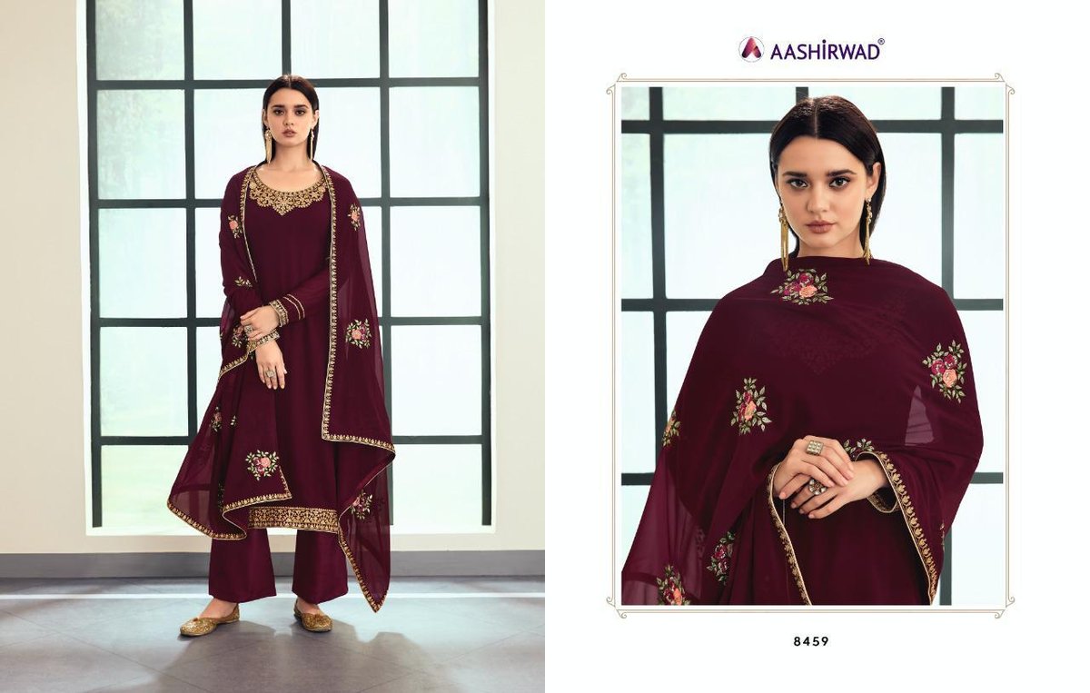 Aashirwad Creation Sunehri 8458-8463 Series 2