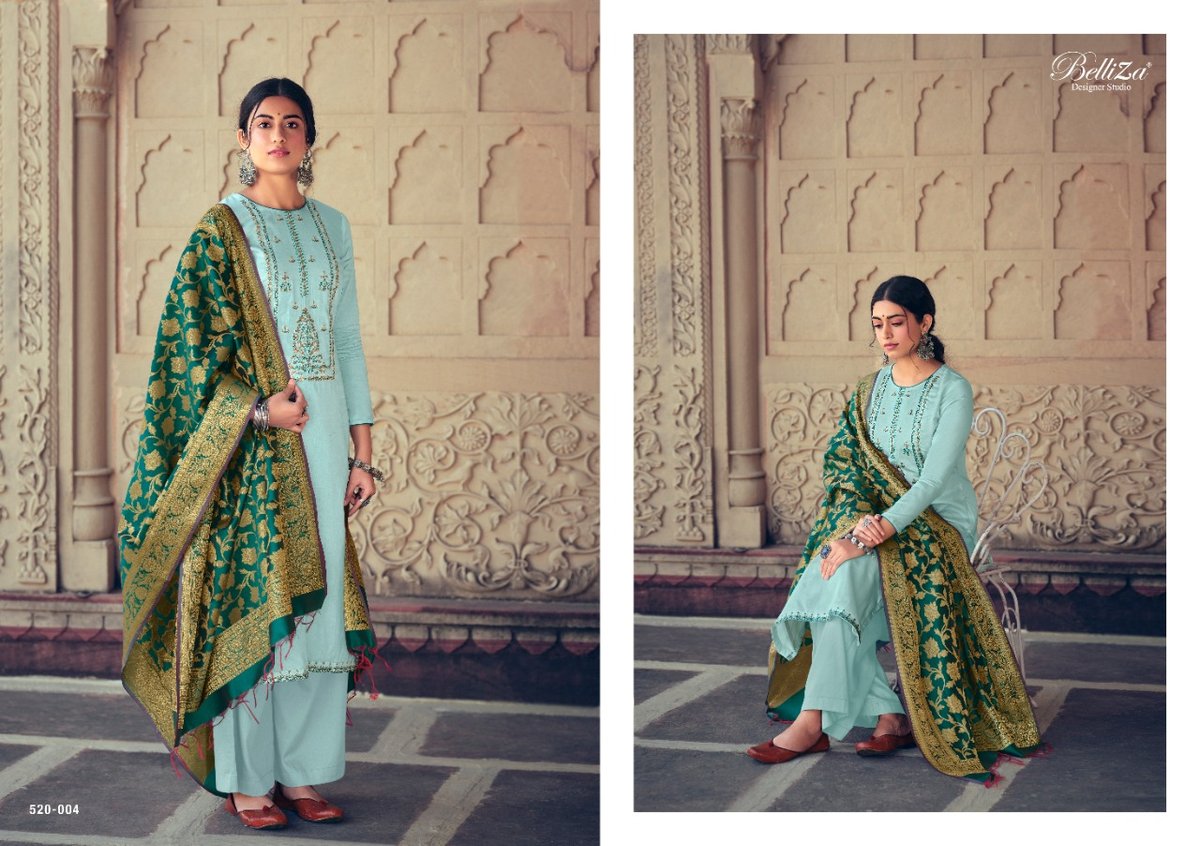 Belliza Designer Shamia 520-001 to 520-008 Series 4