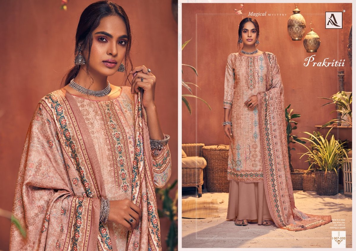 Alok Suits Prakritii 667-001-667-010 Series 8