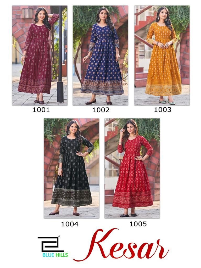 Blue Hills Kesar 1001-1005 Series 6