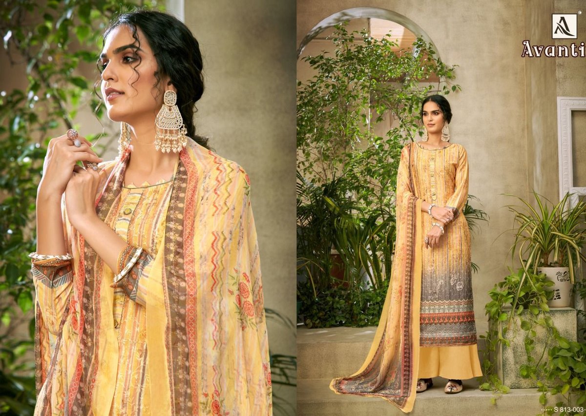 Alok Suit Avanti 813-001 to 813-008 Series 3