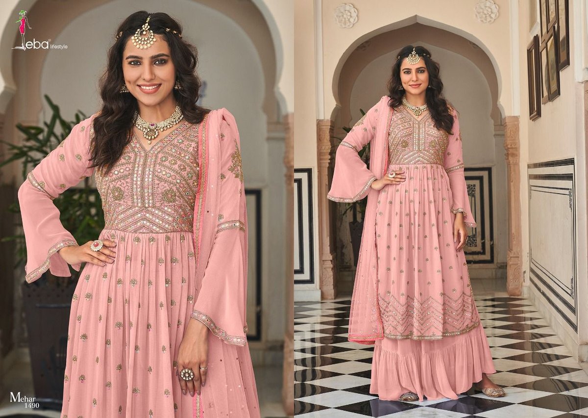 Eba Lifestyle Mehar Vol-2 1487-1490 Series 7