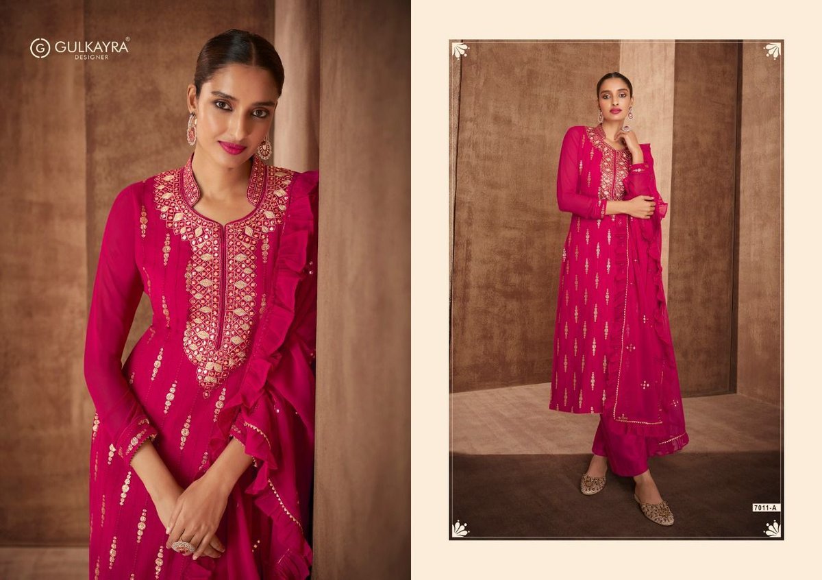 Gulkayra Designer Naira 7011 Colors 1