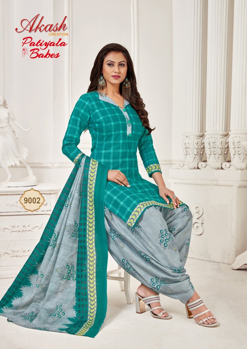 Akash Creation Patiyala Babes Vol-9 9001-9010 Series 2