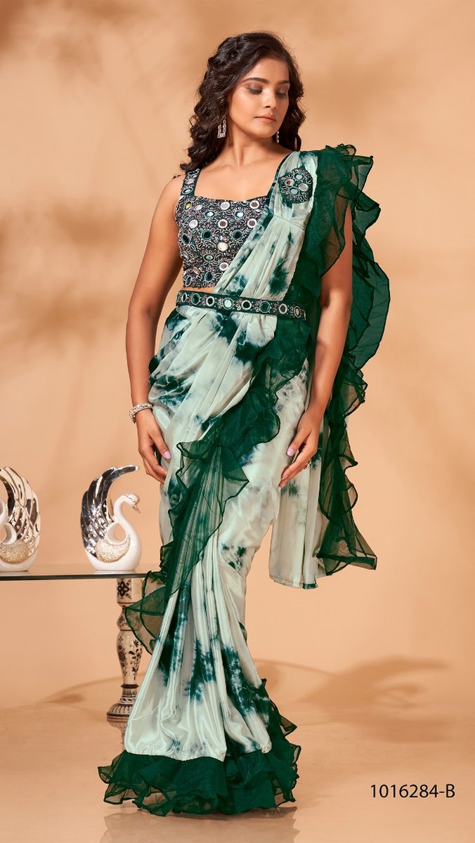 Aamoha Trendz Ready To Wear Designer Saree 1016284 Colors 3