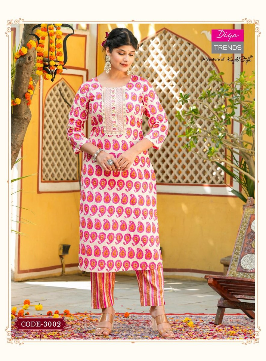 Diya Trends Cotton Candy Vol-3 3001-3008 Series 2