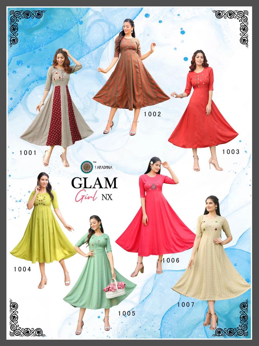 Aradhna Fashion Glam Girl Nx 1001-1007 Series 8