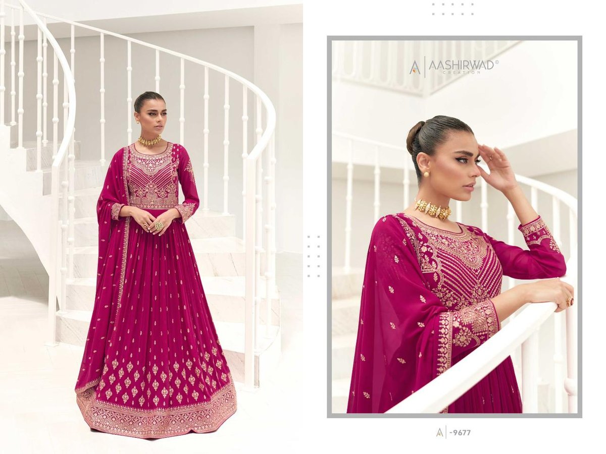 Aashirwad Creation 9675-9679 Series 3