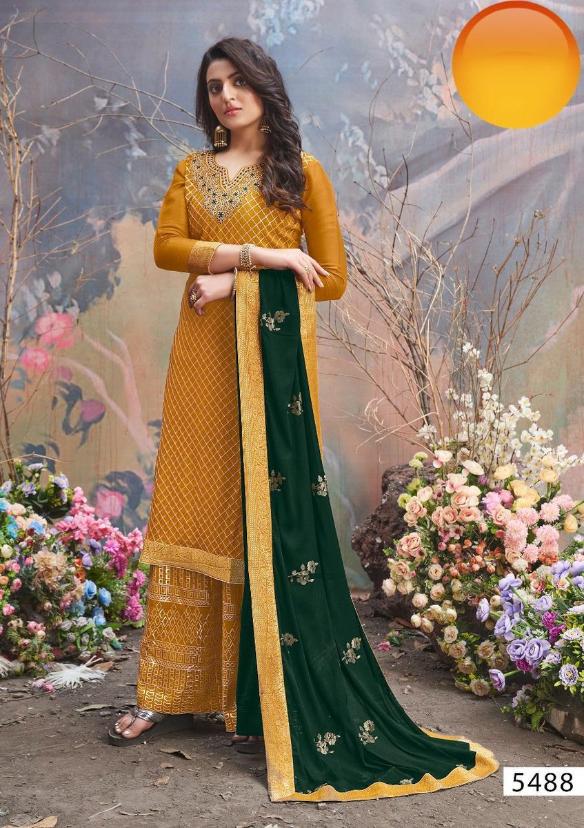 Glossy Muskaan 5488 Colors 1