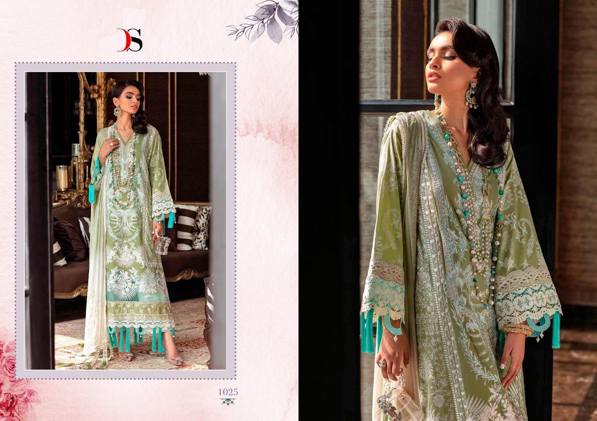 Deepsy Suits Sana Safinaz Lawn Vol-3 1021-1028 Series 5