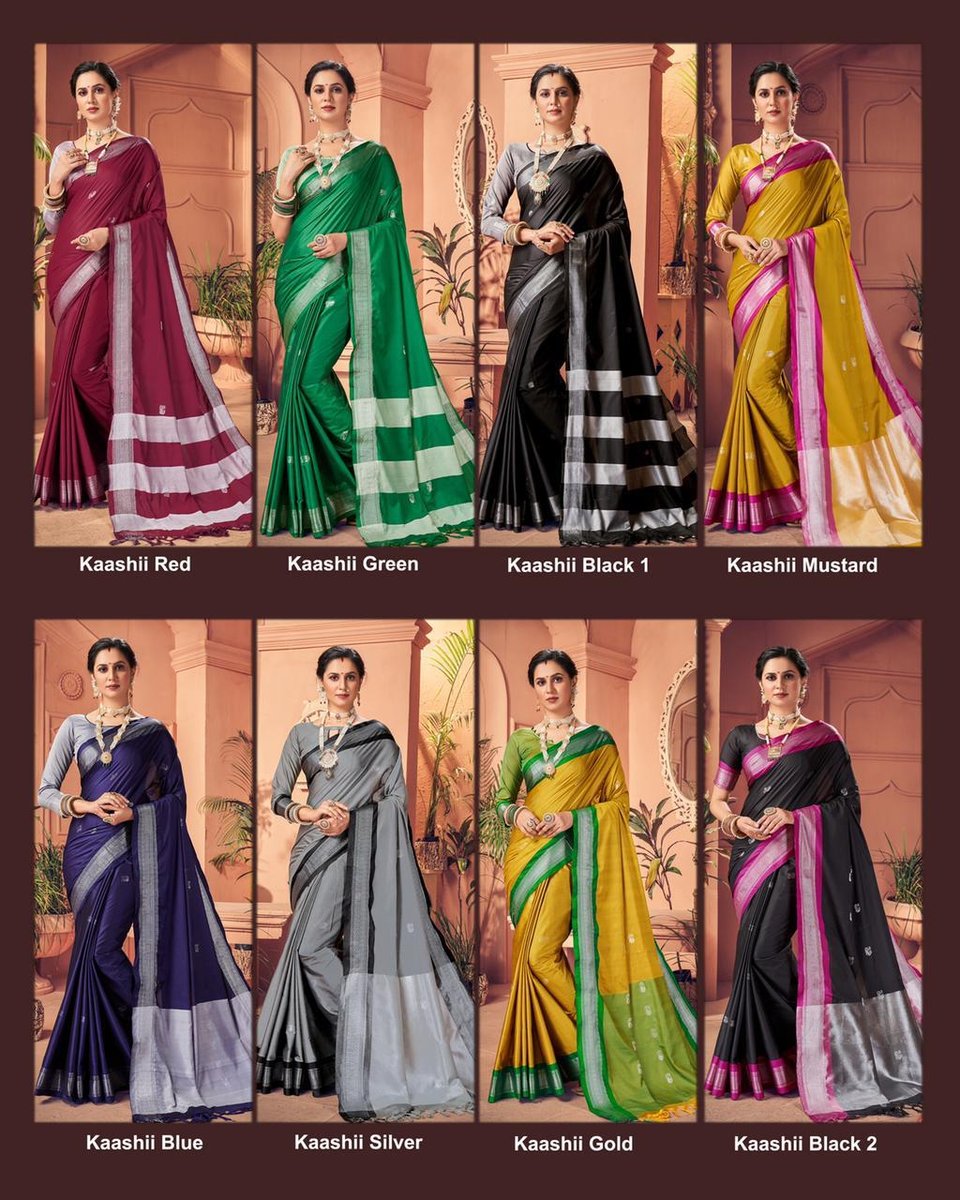 Aura Kaashii Saree Colors 9