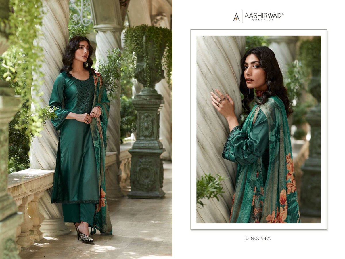 Aashirwad Creation Gulkand Aarushi 9477-9481 Series 1