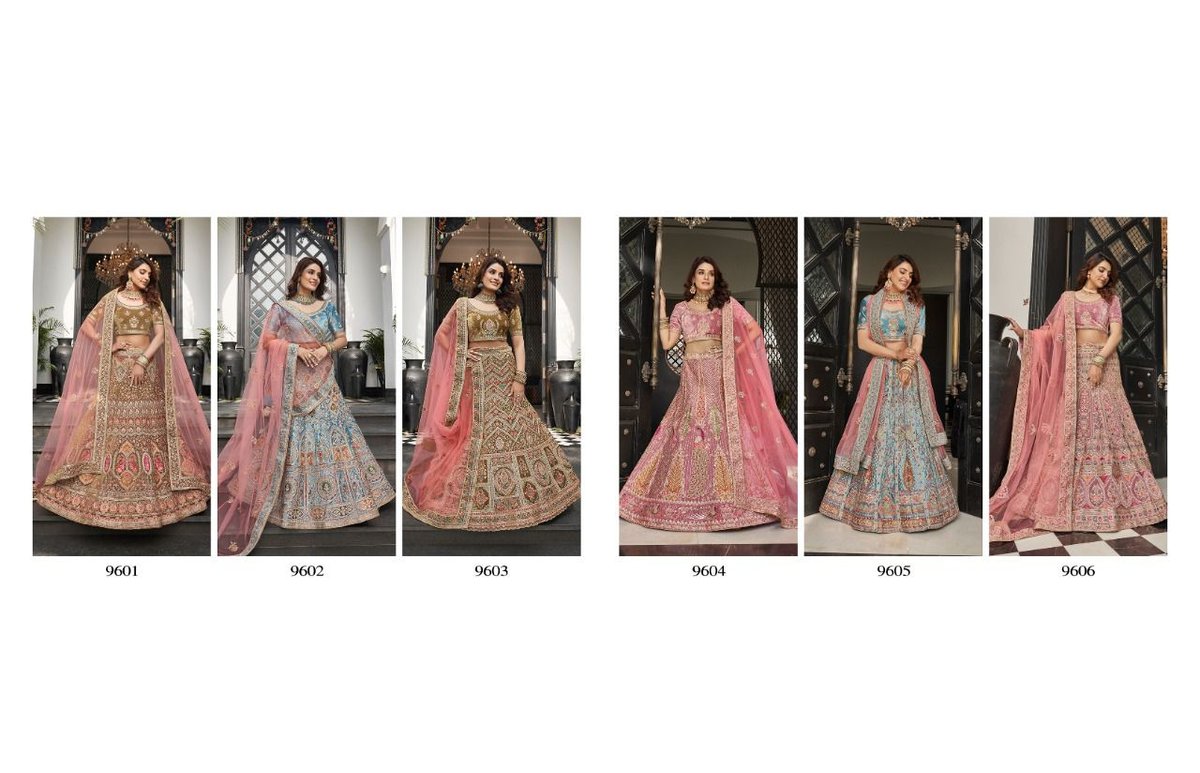 Arya Design Pratha Vol-2 9601-9606 Series 7