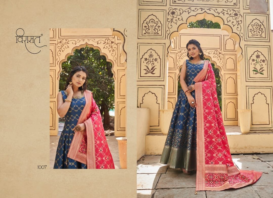 Virasat Gowns Banarasiya Vol-2 1006-1011 Series 2