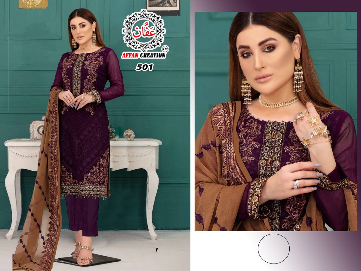 Affan Creation La Belle Soiree 501-504 Series 1