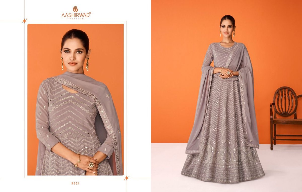 Aashirwad Creation Gulkand Imara 9320-9324 Series 2