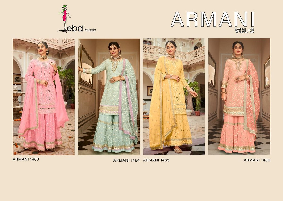 Eba Lifestyle Armani Vol-3 1483-1486 Series 5