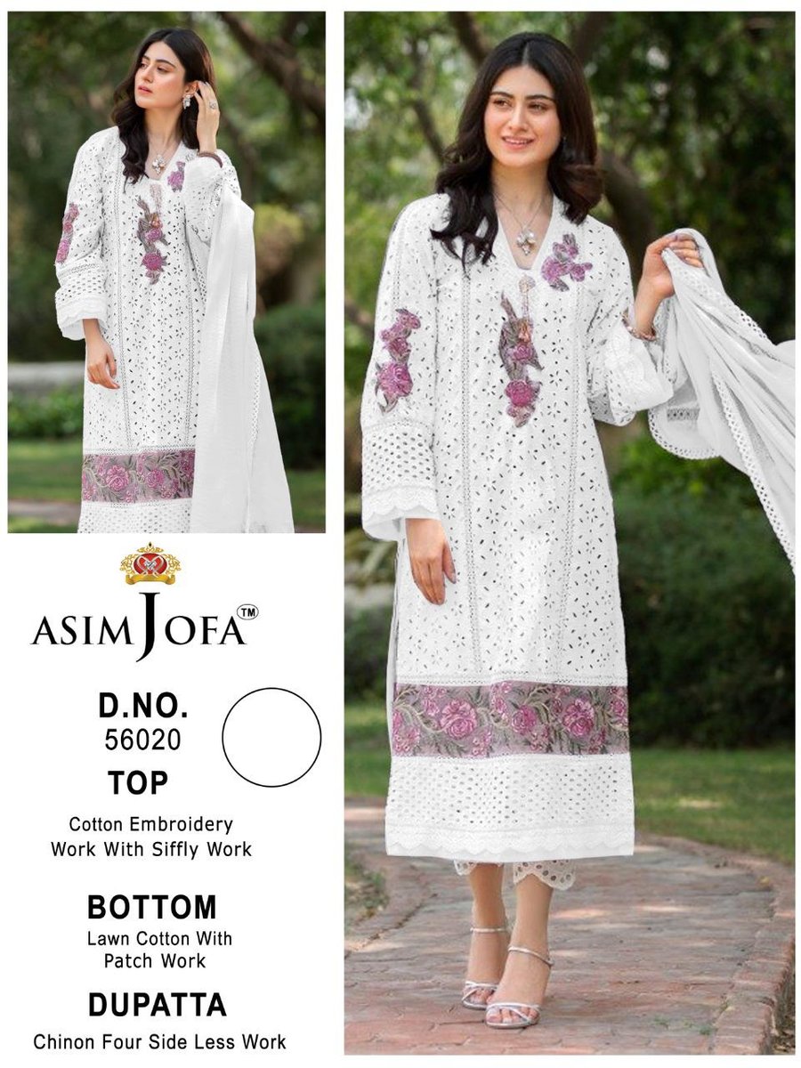 Asim Jofa Super Hit 56020 Dress Material 1