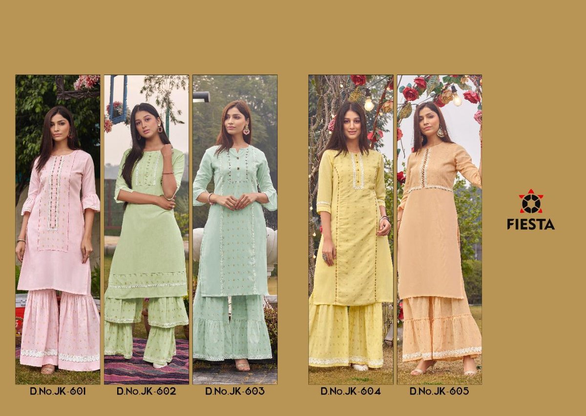 Fiesta Fashion Minaar JK-601 to Jk-605 Series 6