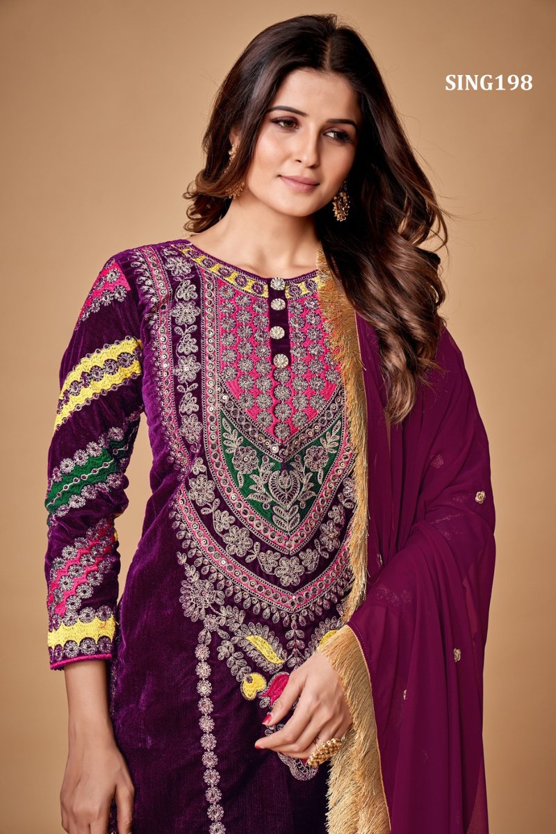Arya Designs Sing-198 Design 3