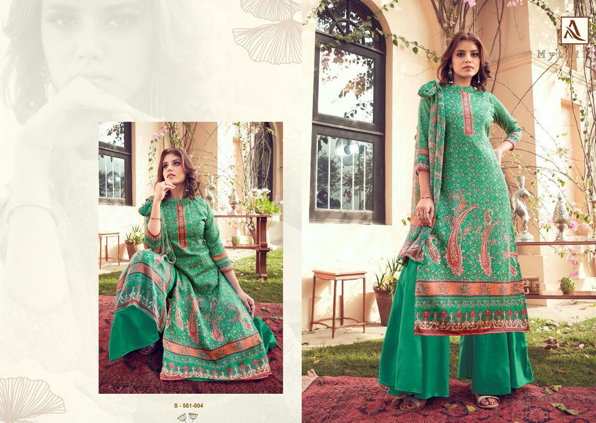 Alok Suits Mythilli 561-001 to 561-010 Series 4