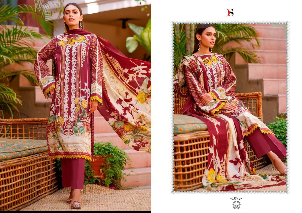 Deepsy Suits Firdous Urbane Vol-3 1091-1100 Series 8