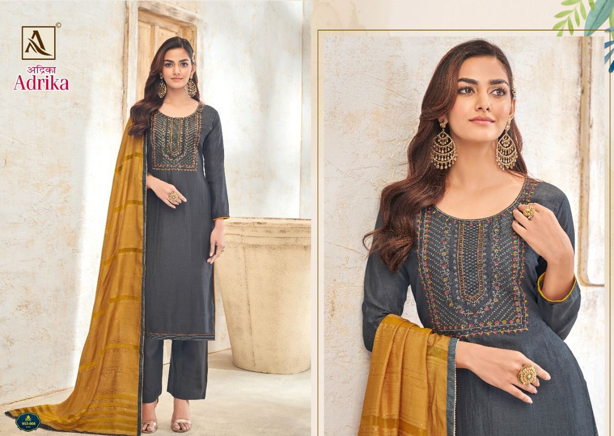 Alok Suit Adrika 953-001 to 953-008 Series 6