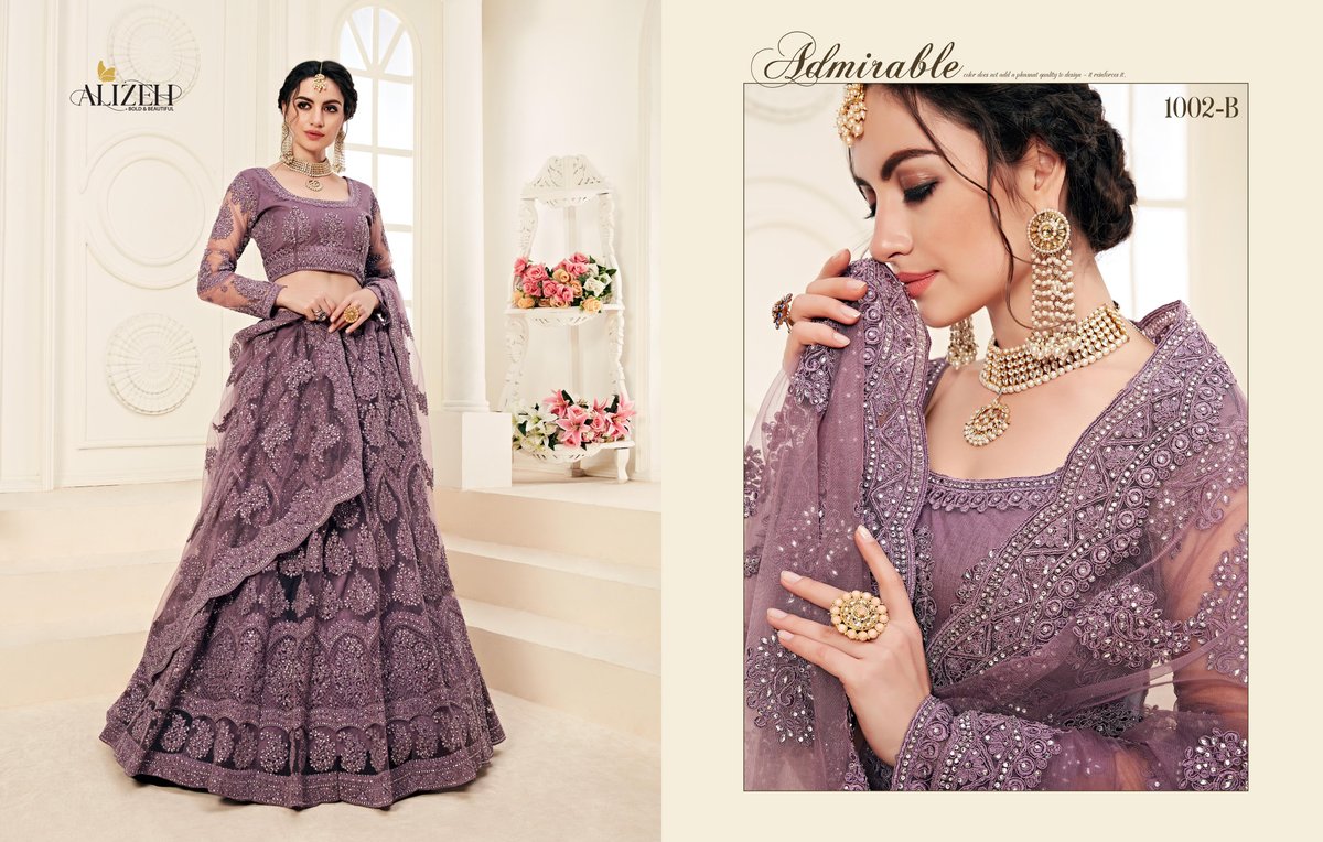 ALIZEH BRIDAL HERITAGE COLOUR SAGA 1002-B 1