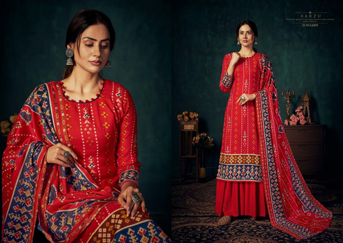 Dhriti Fashion Aarzu Vol-4 6001-6008 Series 5