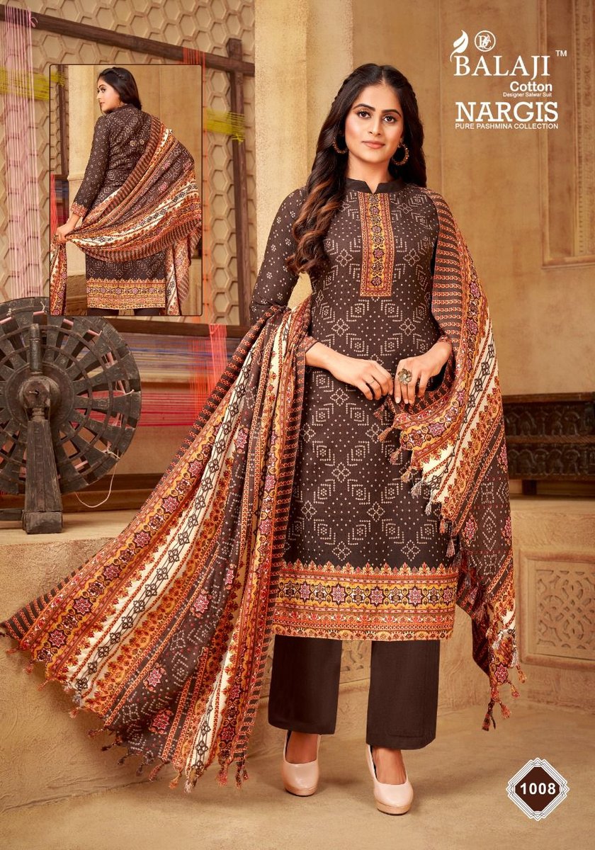 Balaji Cotton Nargis 1001-1008 Series 8