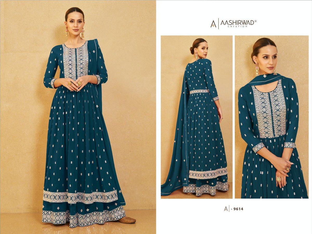 Aashirwad Creation Nura 9613-9617 Series 2