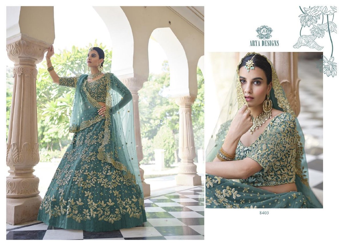 Arya Designs Cinderella Vol-11 8401-8408 Series 3