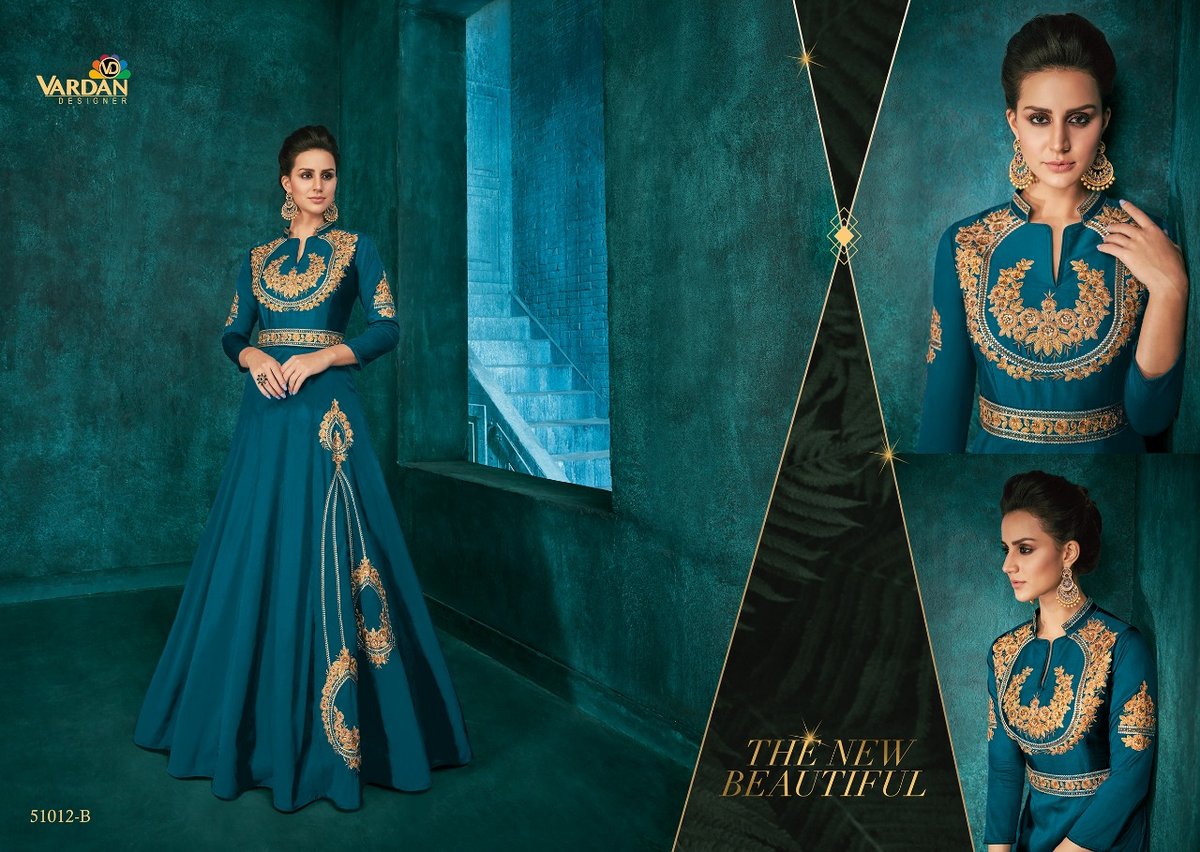 Vardan Designer Razi Gold Vol-1 51012 Colors 1