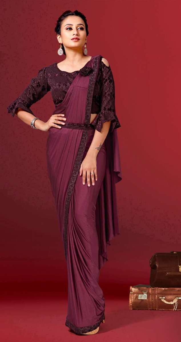 Aamoha Trendz Ready To Wear Designer Saree 1015735 Colors 5