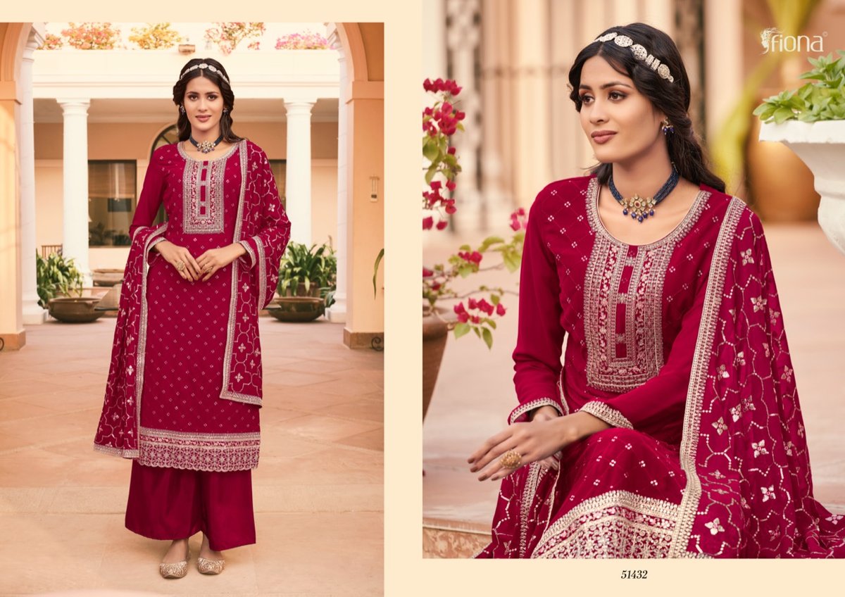 Fiona Hazel Heavy Dupatta 51431-51434 Series 3