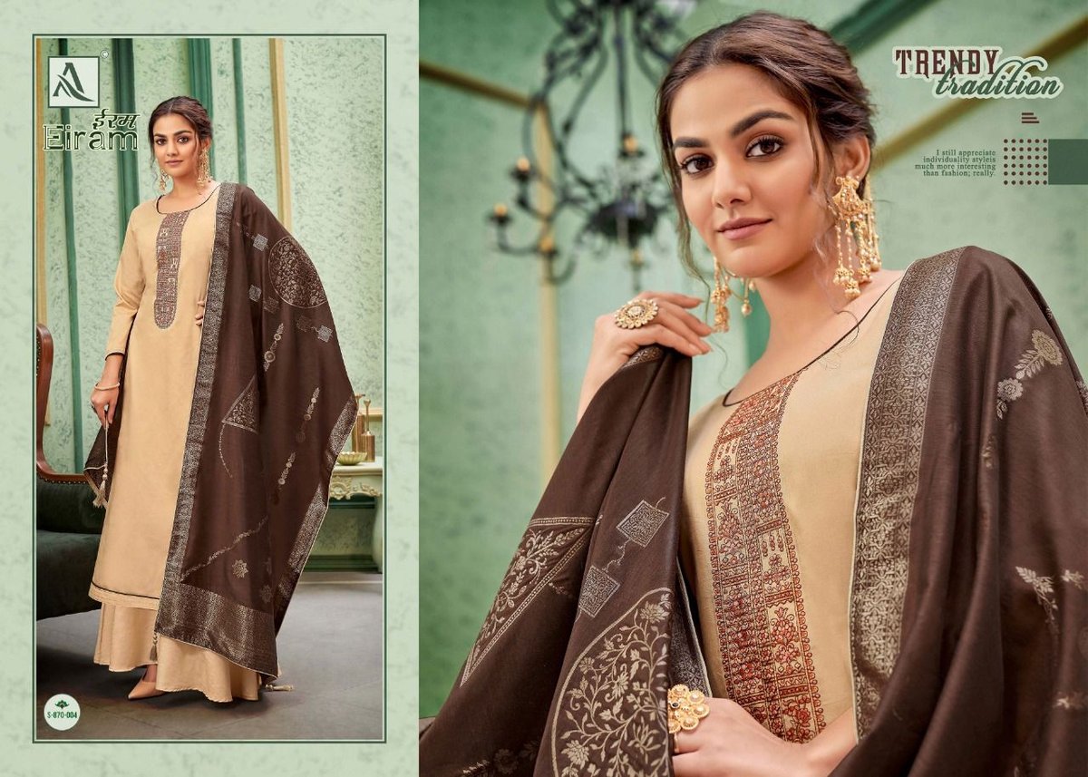Alok Suits Eiram 870-001 To 870-008 Series 4