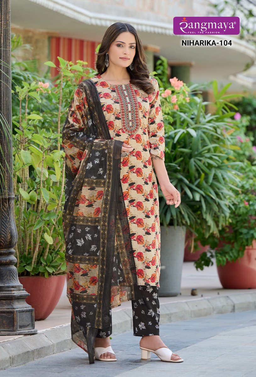 RANGMAYA FASHION NIHARIKA 101 TO 108 4