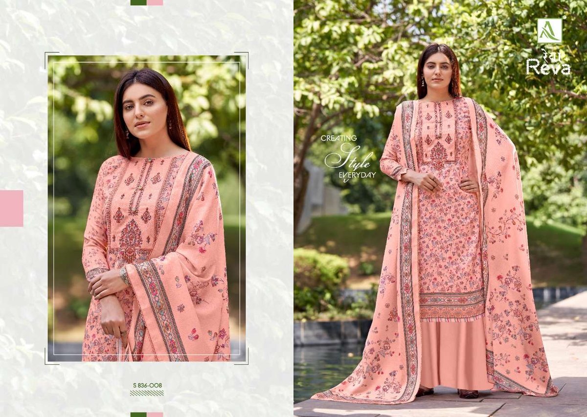 Alok Suit Reva 836-001 to 836-010 Series 8