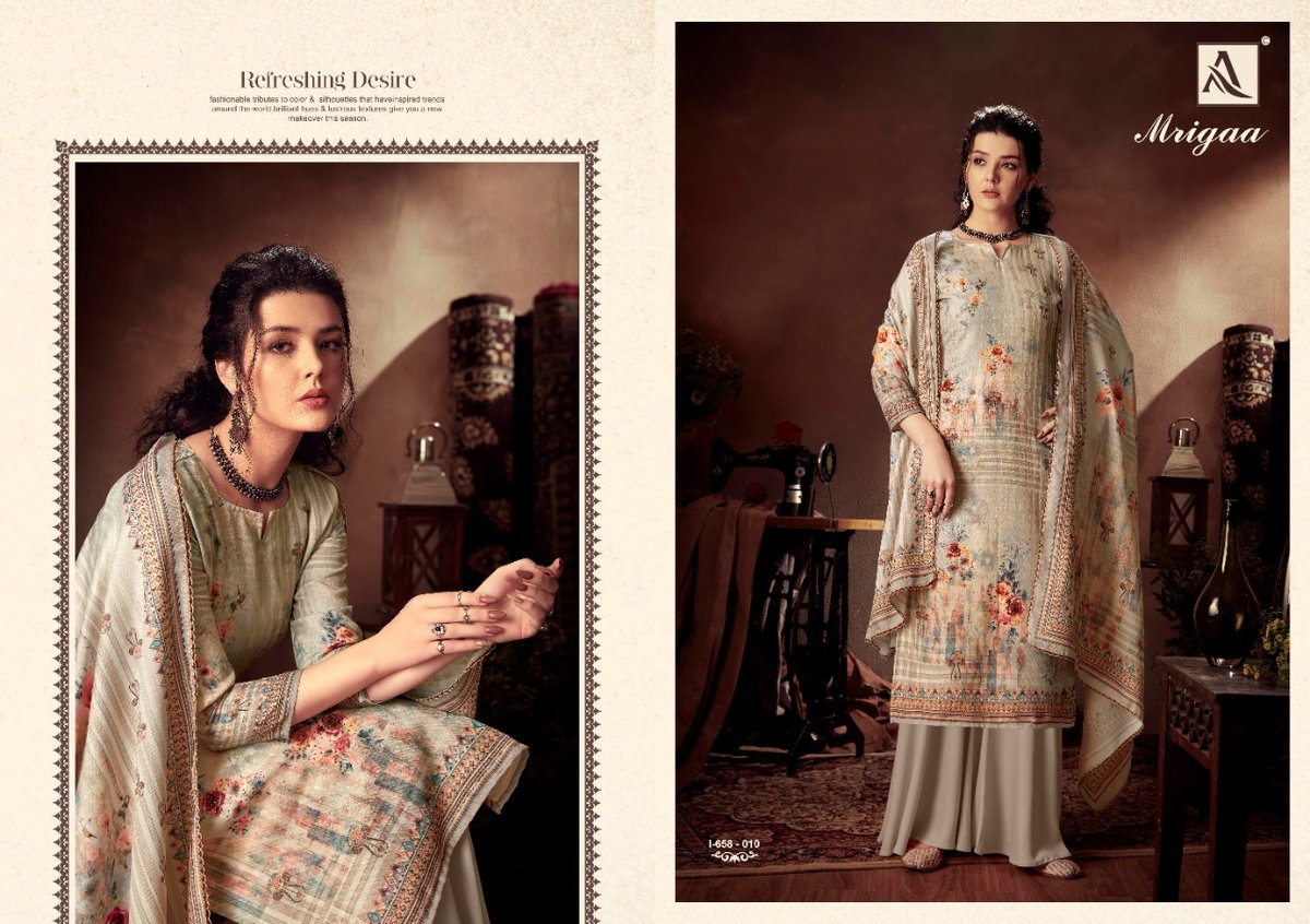 Alok Suits Mrigaa 658-001-658-010 Series 10