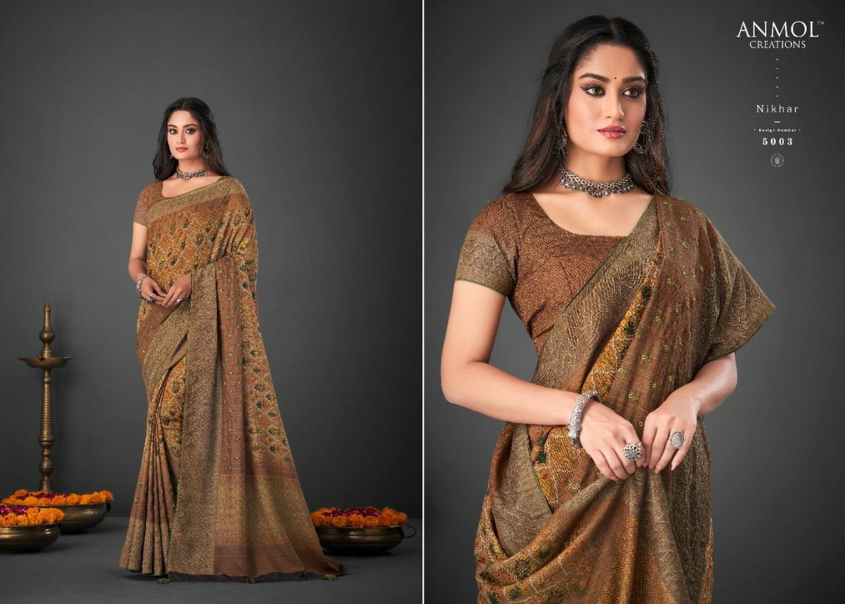 Anmol Creations Nikhar 5001-5014 Series 3