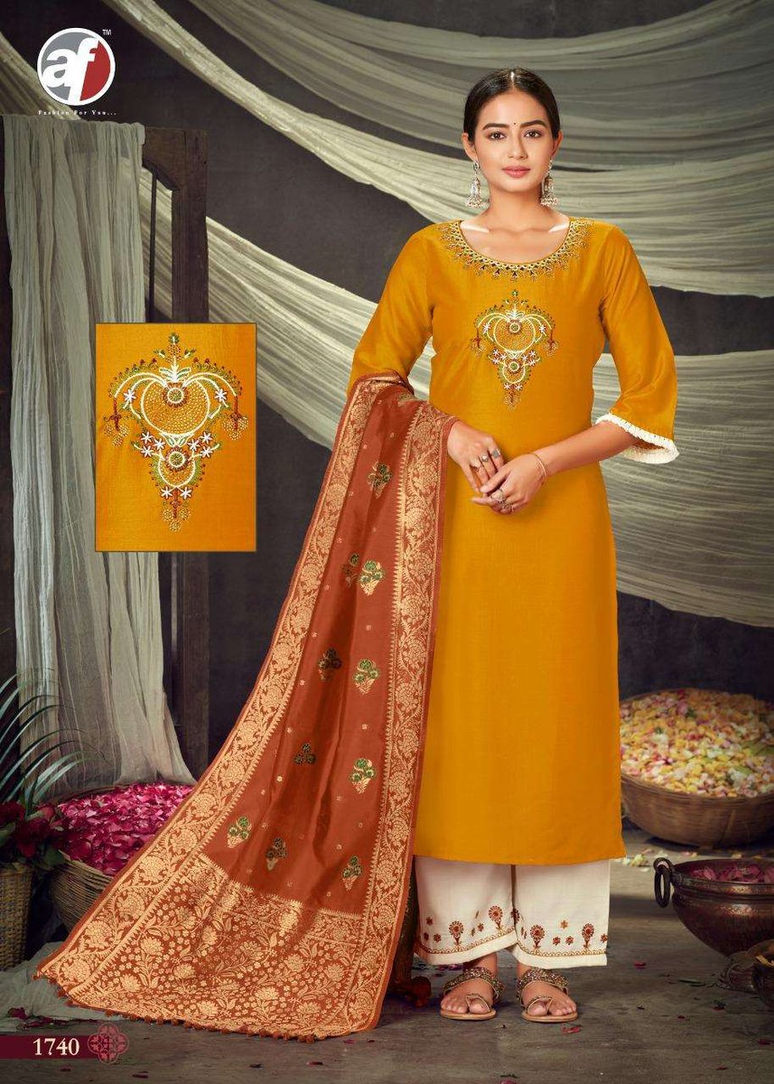 Anju Fabrics Mayuri Vol-1 1735-1742 Series 6