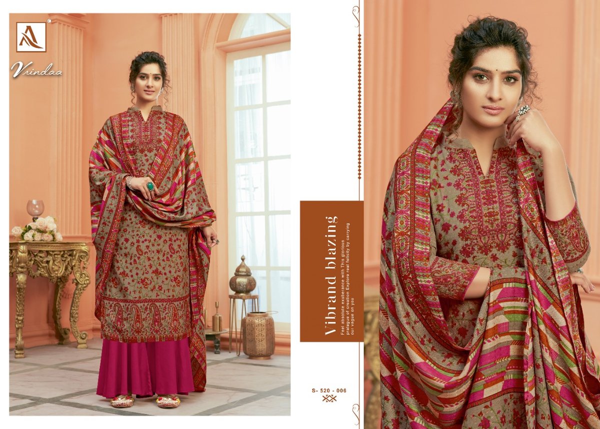 Alok Suits Vrindaa 520-001-520-010 Series 6