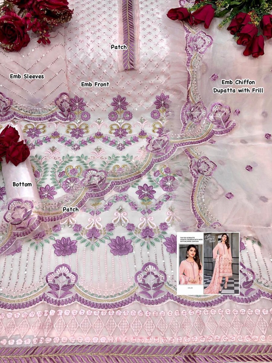 Cross Stitch 08 Dress Material 2