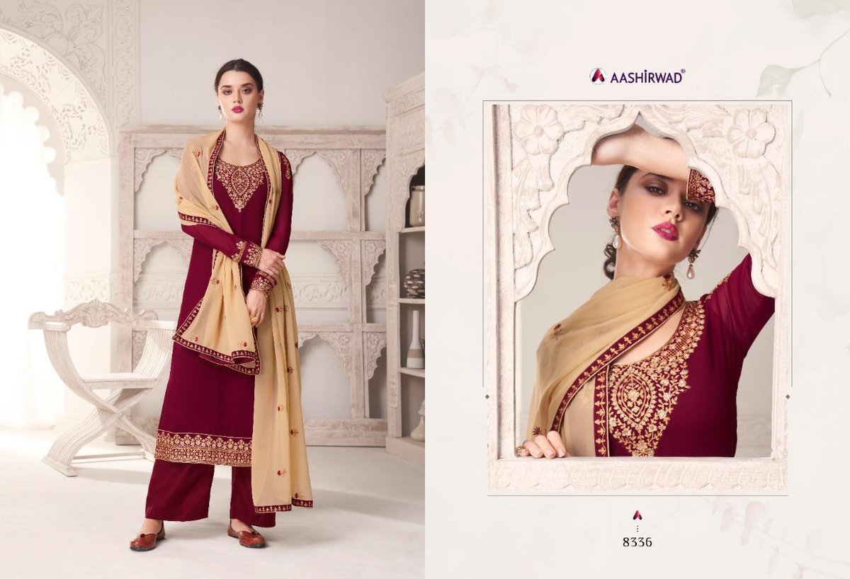Aashirwad Creation Maria 8332-8337 Series 5