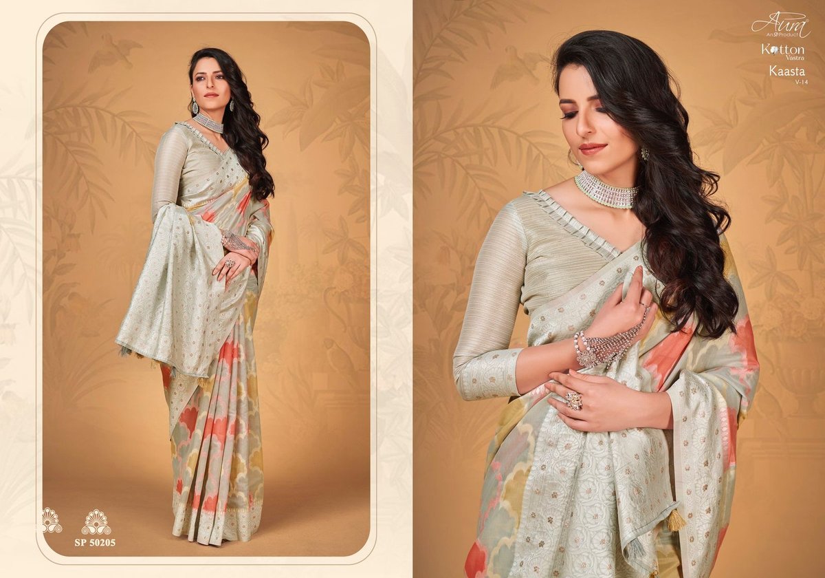 Aura Saree Kaasta Vol-14 50201-50206 Series 5