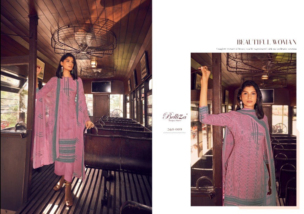 Belliza Designer Nazrana 560-001 to 560-010 Series 9