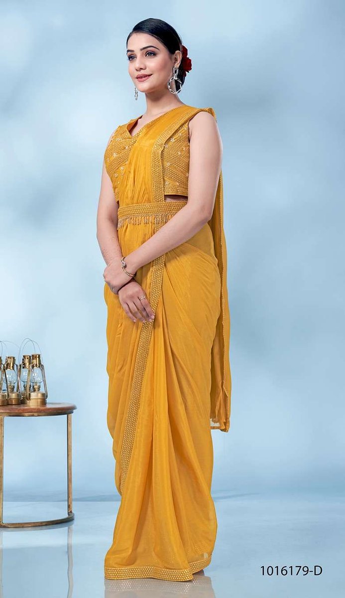 Aamoha Trendz Ready To Wear Designer Saree 1016179 Colors 5